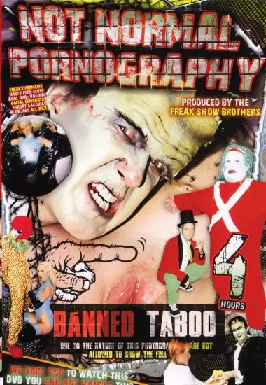 Not Normal Pornography Banned Taboo | Barracuda Films | DVD