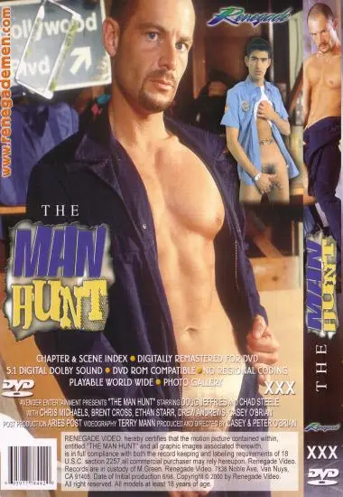The Man Hunt(Renegade Video) (Download available)(back cover)