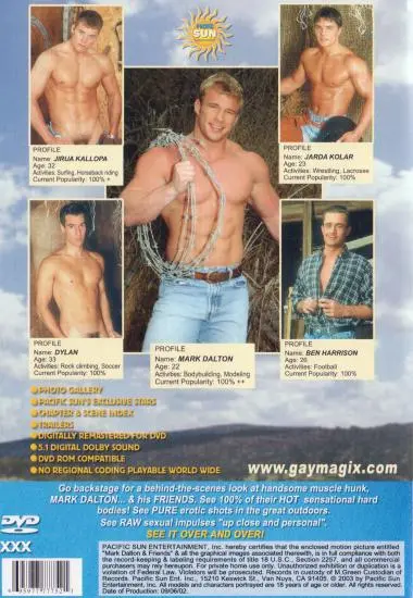 Mark Dalton And Friends(Pacific Sun Ent.) (Download available)(back cover)