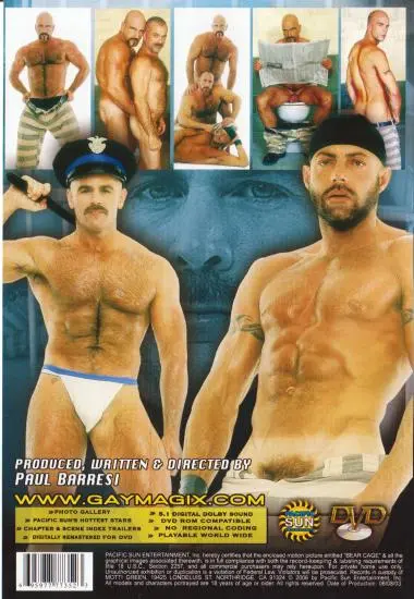 Bear Cage(Pacific Sun Ent.) (Download available)(back cover)