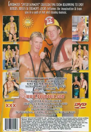 Boxers, Briefs and Firemen´s Jocks(Pacific Sun Ent.) (Download available)(back cover)