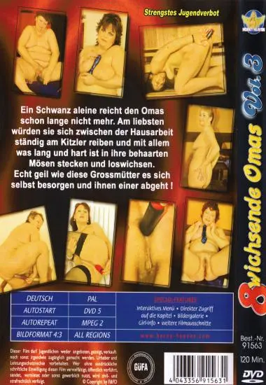 8 wichsende OMAS 3 | Horny Heaven(back cover)