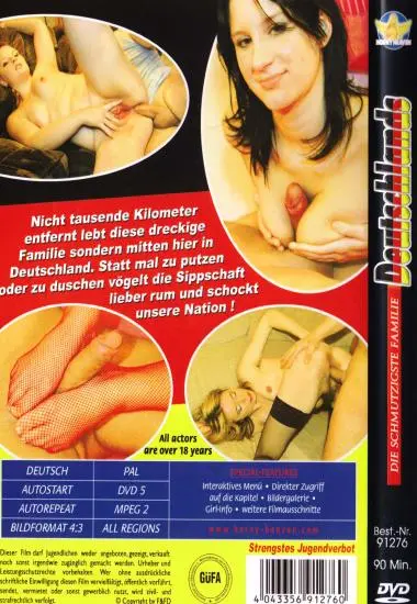 INZEST: Die schmutzigste Familie Deutschlands | Horny Heaven(back cover)