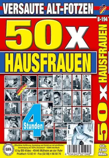 50 x Hausfrauen 20 | BB-Video | DVD(back cover)