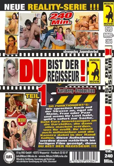 Du bist der Regisseur ! - Teil 1(Muschi)(back cover)