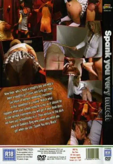 Spank You Very Much(Dom Promotions) at sexvideoall.com(back cover)