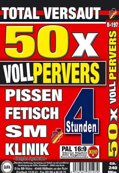 50 x voll Pervers | BB-Video | Download, VOD(back cover)