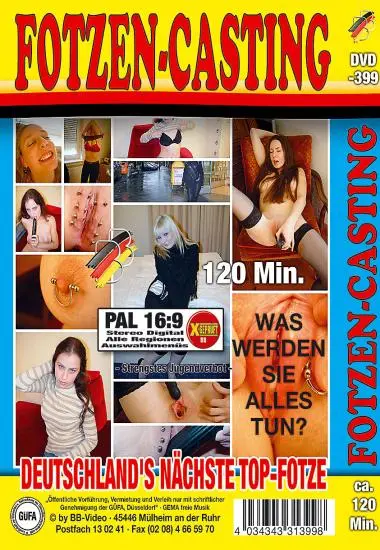 Fotzen-Casting | BB-Video | DVD(back cover)