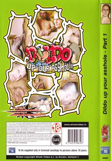 Dildo Up Your Asshole 1 | Shots Video | DVD, Download, VOD(back cover)