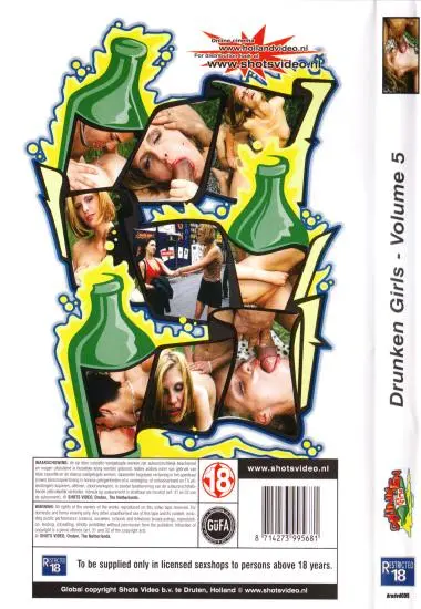 Drunken Girls 5 | Shots Video | Download, VOD(back cover)