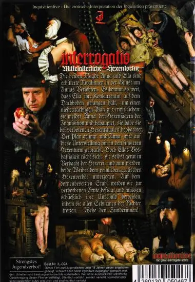 Interrogatio Rivalinnen | Inquisitionlive | DVD(back cover)