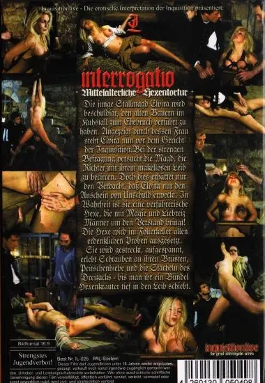 Interrogatio Elvira | Inquisitionlive | DVD(back cover)