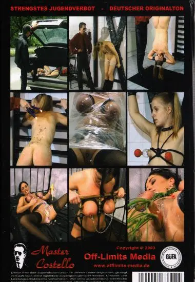 Die erste Erfahrung | Master Costello | DVD(back cover)