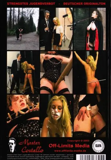 Rendezvous à la De Sade | Master Costello | DVD(back cover)
