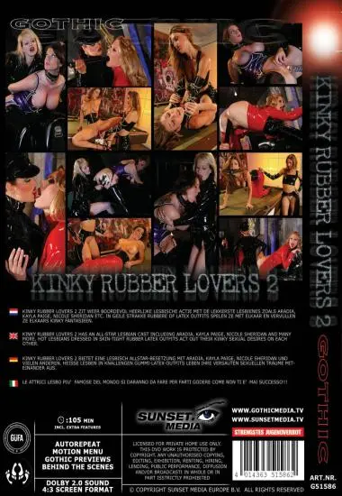 Kinky Rubber Lovers # 2(Gothic Media) at sexvideoall.com(back cover)