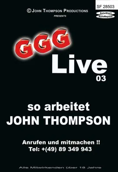 LIVE 03 | GGG | DVD