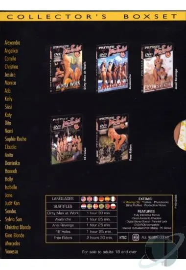 Matador: Box Set 6-10(5xDVDs)(Private) at sexvideoall.com(back cover)