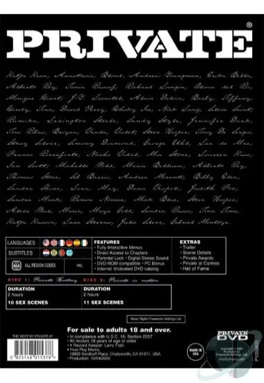40th Anniversary Ultimate Anthology(2xDVDs)(Private)(back cover)
