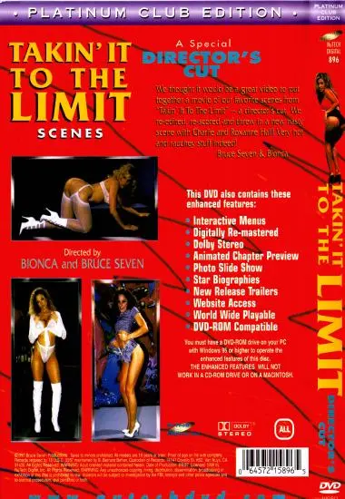 Takin´ It To The Limit Director´ Cuts(Bruce Seven) (Download available)(back cover)