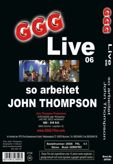 Live 06 | GGG | DVD(back cover)