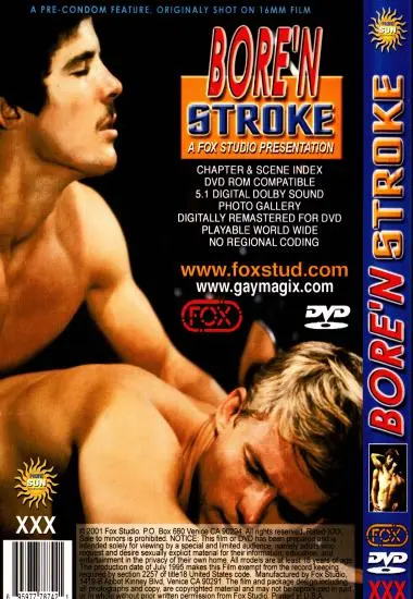 Bore´n Stroke(Fox Studio) (Download available)(back cover)