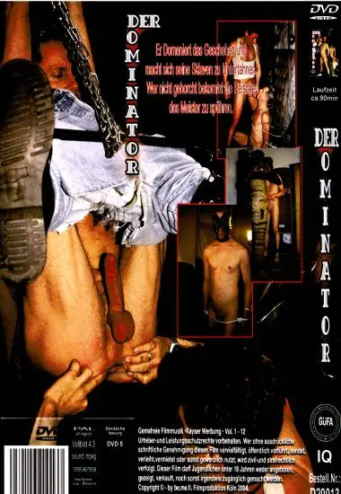 Der Dominator | be.me.fi. | DVD, Download, VOD(back cover)