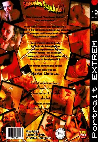 Portrait Extrem 19 | SubWay(back cover)