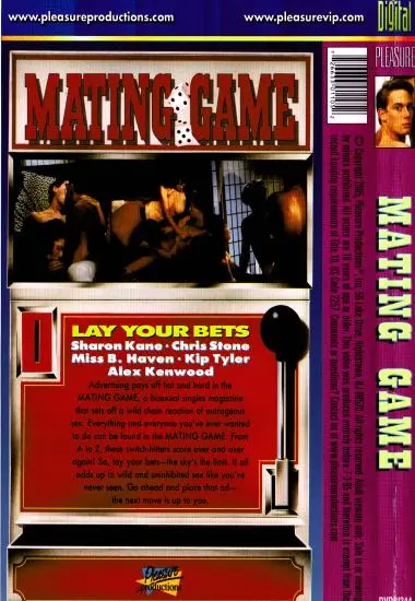 Mating Game | Pleasure | DVD, Download, VOD(back cover)