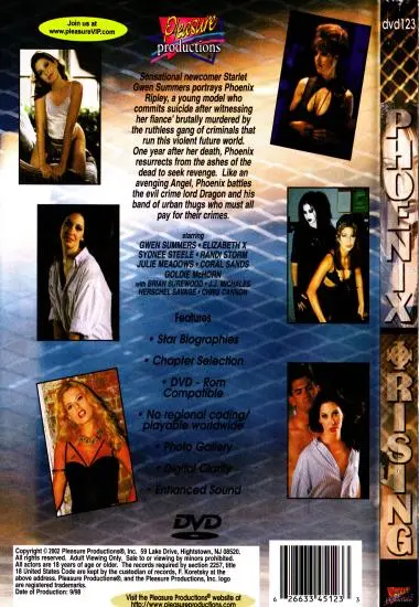 Phoenix Rising(Pleasure) (Download available)(back cover)