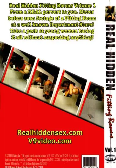 Real Hidden Fitting Rooms 01 | V9 Video | DVD, Download, VOD(back cover)