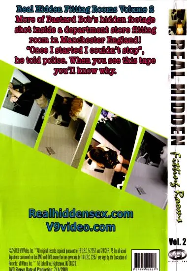 Real Hidden Fitting Rooms 02 | V9 Video | DVD, Download, VOD(back cover)
