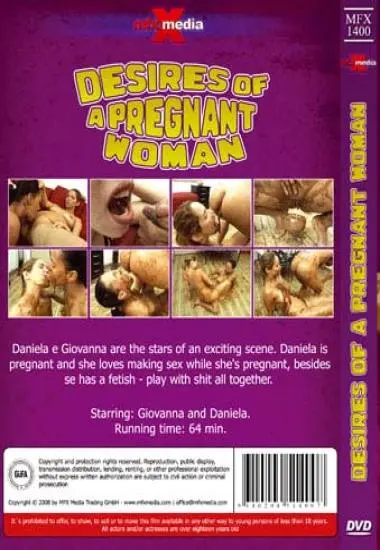 Desires of a Pregnant Scat Woman - R45(MFX)(back cover)