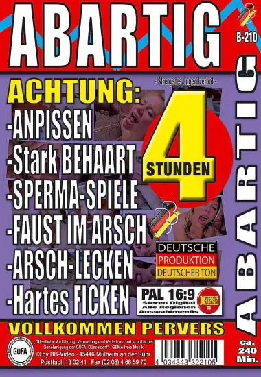 Abartig B-210 | BB-Video | Download, VOD(back cover)