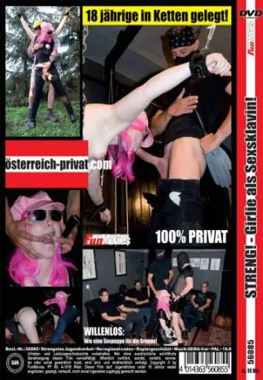 STRENG - Girlie als Sexsklavin! | FunMovies | DVD(back cover)