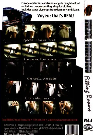 Real Hidden Fitting Rooms 04 | V9 Video | Download, VOD(back cover)