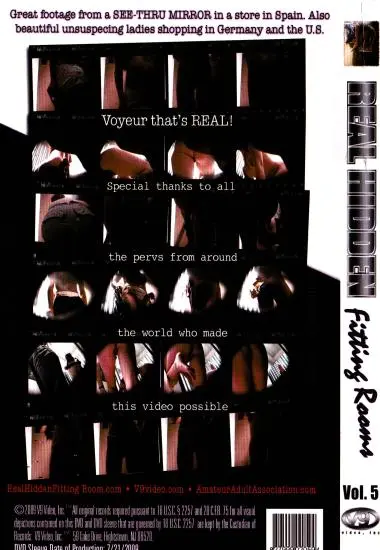 Real Hidden Fitting Rooms 05 | V9 Video | Download, VOD(back cover)