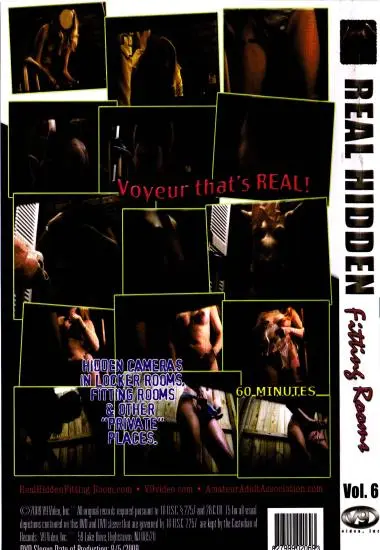 Real Hidden Fitting Rooms 06 | V9 Video | DVD, Download, VOD(back cover)
