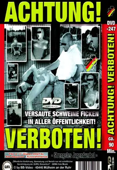 Achtung! Verboten! | BB-Video | DVD, Download, VOD(back cover)