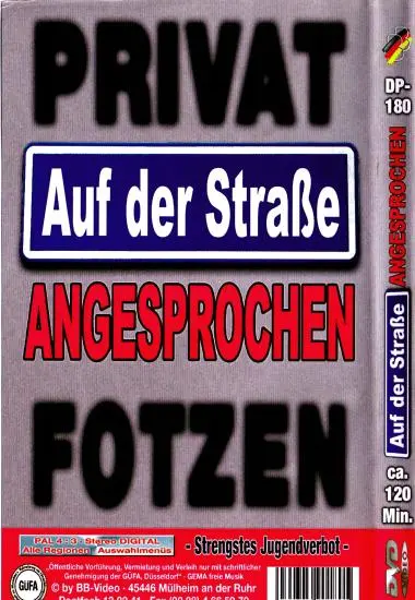 Privat auf der Strasse angesprochen | BB-Video | DVD, Download, VOD(back cover)