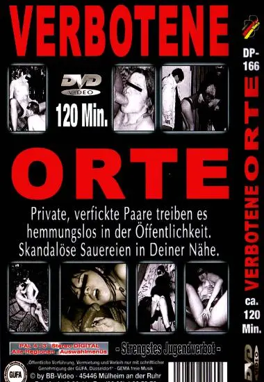 Verbotene Orte | BB-Video | DVD, Download, VOD(back cover)