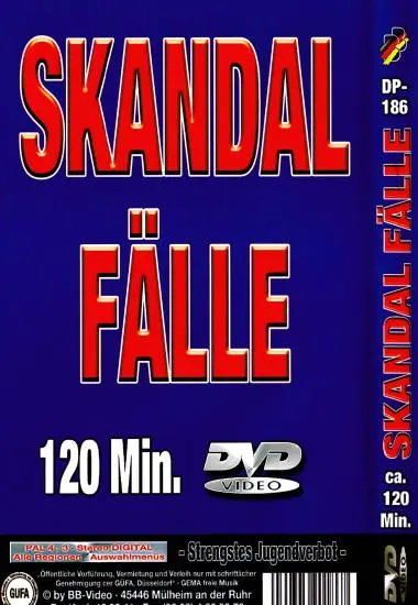 Skandal Fälle Report DP-186 | BB-Video | DVD, Download, VOD(back cover)