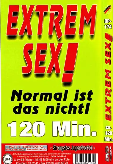 EXTREM SEX! DP-174 | BB-Video | DVD, Download, VOD(back cover)