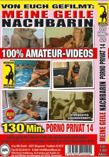 Porno Privat 14 - Meine geile Nachbarin | Muschi | DVD(back cover)