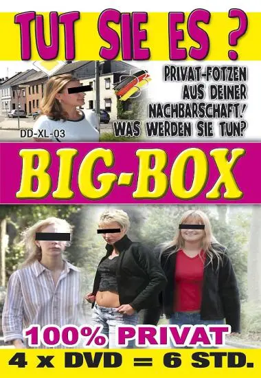 Big Box Tut Sie es? - Privat Fotzen aus Deiner Nachbarschaft | BB-Video | DVD