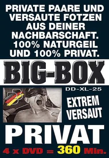 Big Box Provat - Extrem versaut XL-25 | BB-Video | DVD