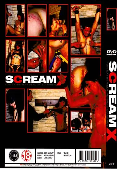 Scream for extremely perverted Minds 10 | Shots Video | DVD, Download, VOD(back cover)
