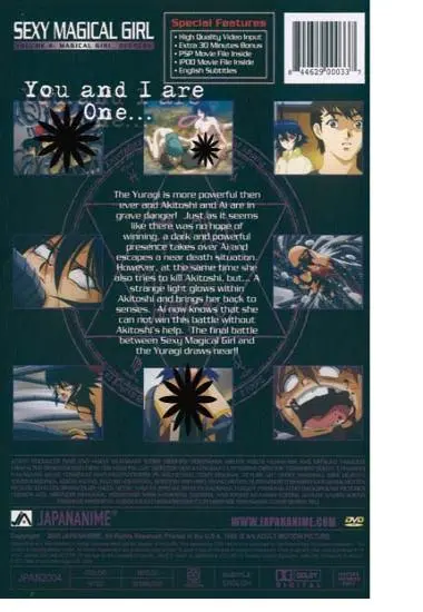 Sexy Magical Girl  Vol. 4 | JAPANANIME | DVD(back cover)
