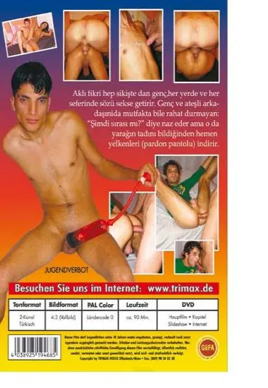 ISTANBUL BOYS #28 Askin Saati Olmaz | Trimax | DVD, Download, VOD(back cover)