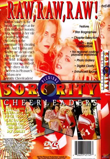 Sorority Cheerleaders(Pleasure) (Download available)(back cover)
