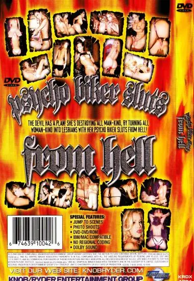 Psycho Biker Sluts From Hell(Knob Ryder) (Download available)(back cover)